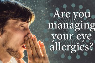 Are you managing your eye allergies?